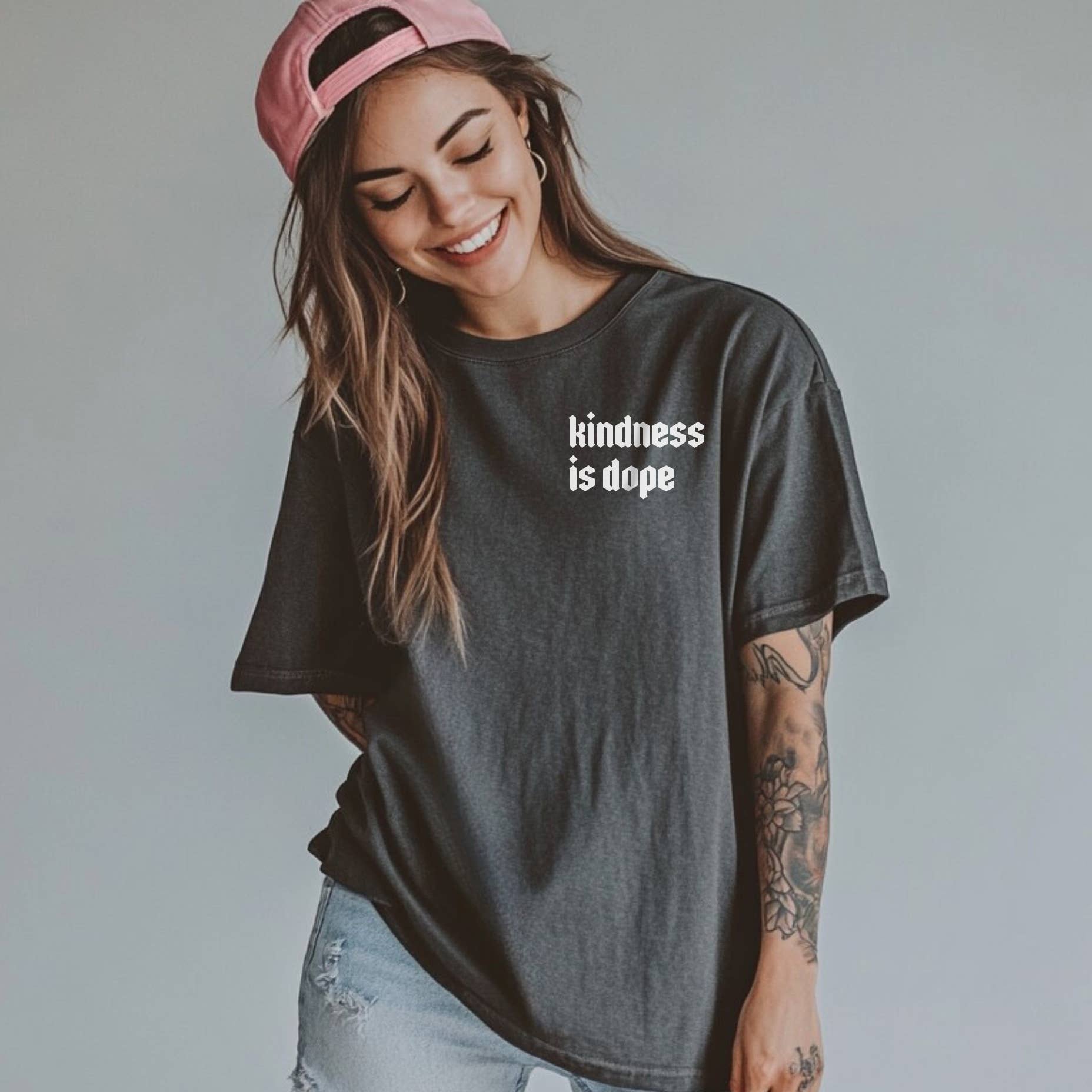 Kindness Is Dope Graphic Be Kind - Adult & Kids T-Shirts, Sweatshirts & Hoodies apparel design preview 1