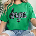 Dragons Sequin Patch Irish Green Everyday - Adult & Kids T-Shirts, Sweatshirts & Hoodies apparel design preview 1