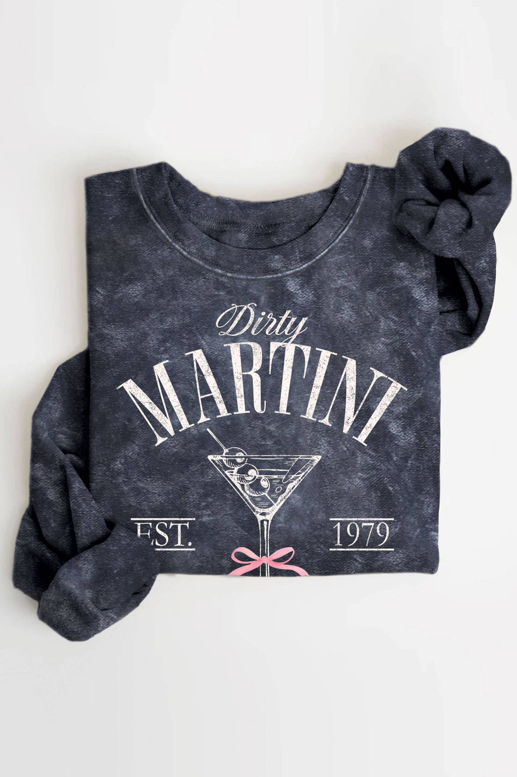 Ribbon Dirty Martini Mineral Graphic Brushed - Adult & Kids T-Shirts, Sweatshirts & Hoodies apparel design preview 1