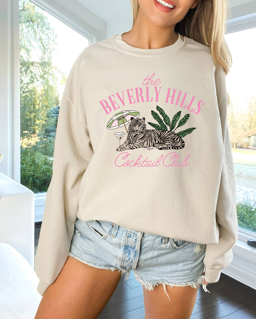 Beverly Hills Cocktail Club, - Adult & Kids T-Shirts, Sweatshirts & Hoodies apparel design preview 1