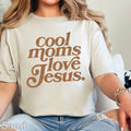 Cool Moms Love Jesus Graphic Gildan - Adult & Kids T-Shirts, Sweatshirts & Hoodies apparel design preview 1