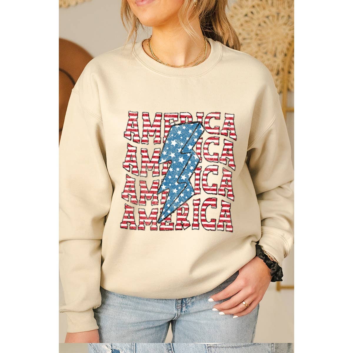 America Vintage Graphic - Adult & Kids T-Shirts, Sweatshirts & Hoodies apparel design preview 1