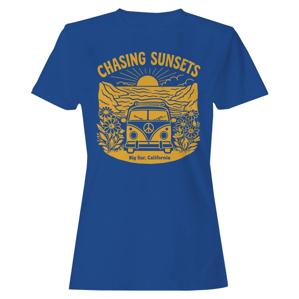 Chasing California Sunsets Women's - Adult & Kids T-Shirts, Sweatshirts & Hoodies apparel design preview 1
