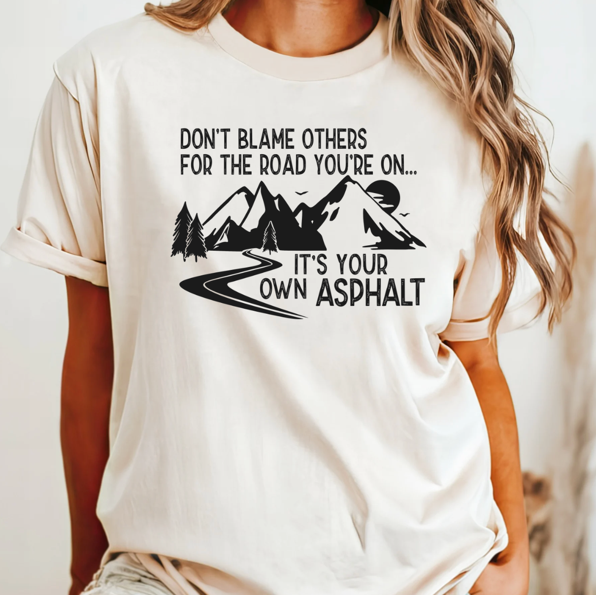 It's Your Own Asphalt - Adult & Kids T-Shirts, Sweatshirts & Hoodies apparel design preview 1