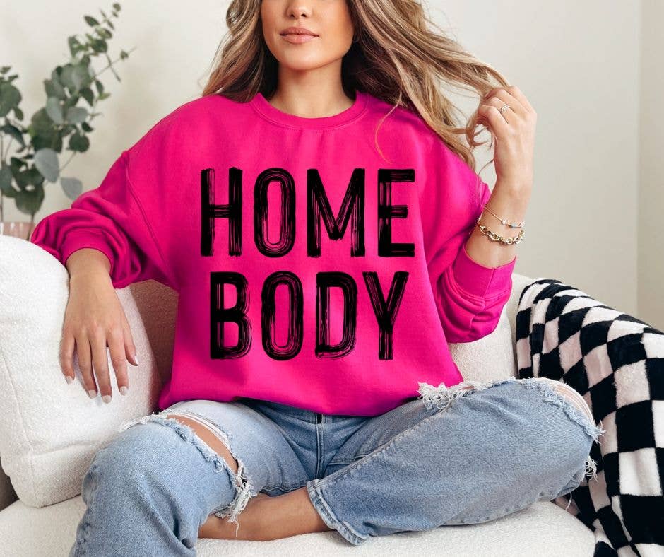 Homebody Crewneck - Adult & Kids T-Shirts, Sweatshirts & Hoodies apparel design preview 1