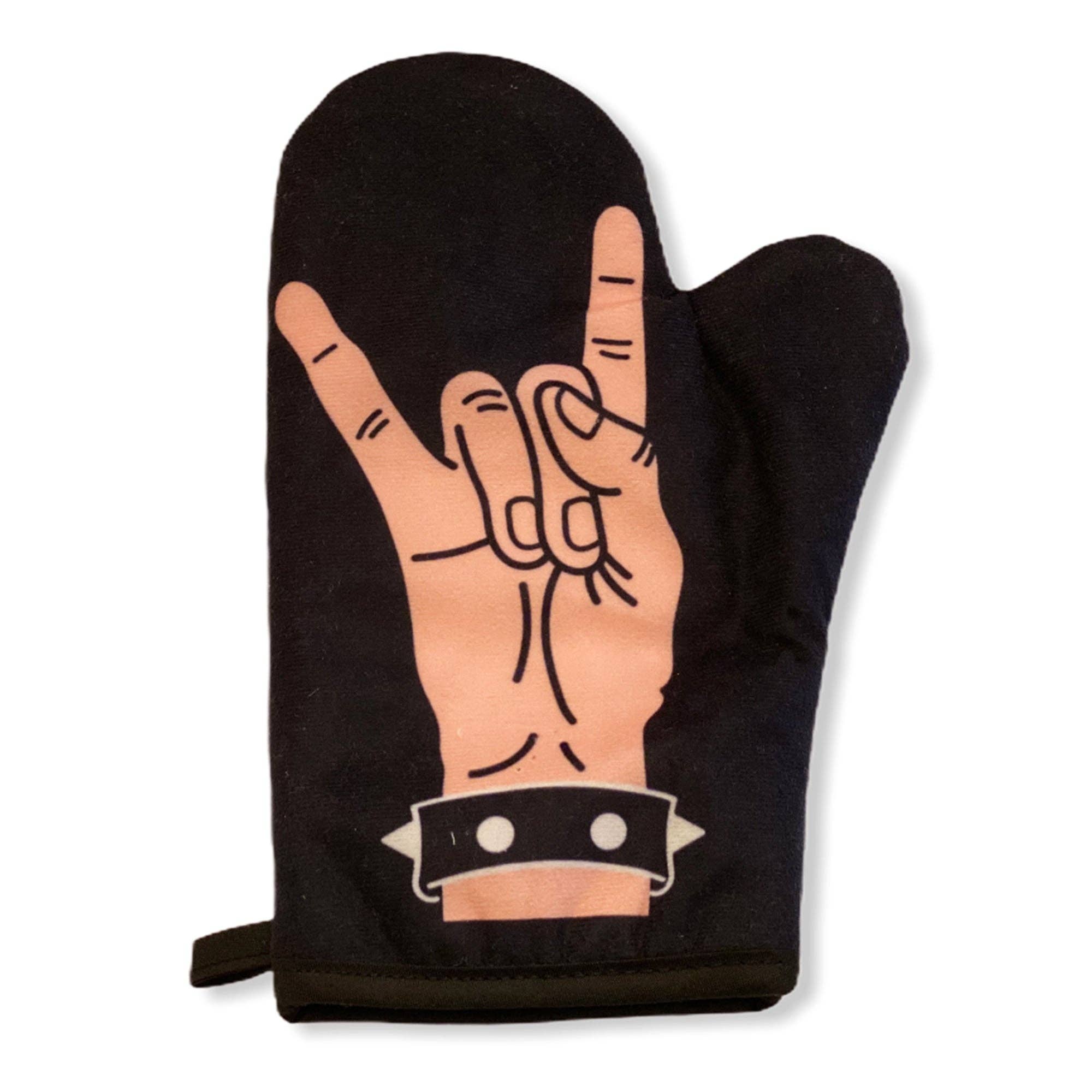 Rock Hand Oven Mitt Bakeware - Adult & Kids T-Shirts, Sweatshirts & Hoodies apparel design preview 1