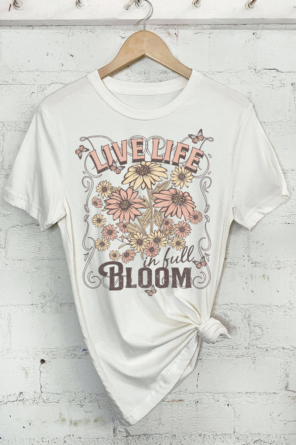 Live Life in Full Bloom - Adult & Kids T-Shirts, Sweatshirts & Hoodies apparel design preview 1