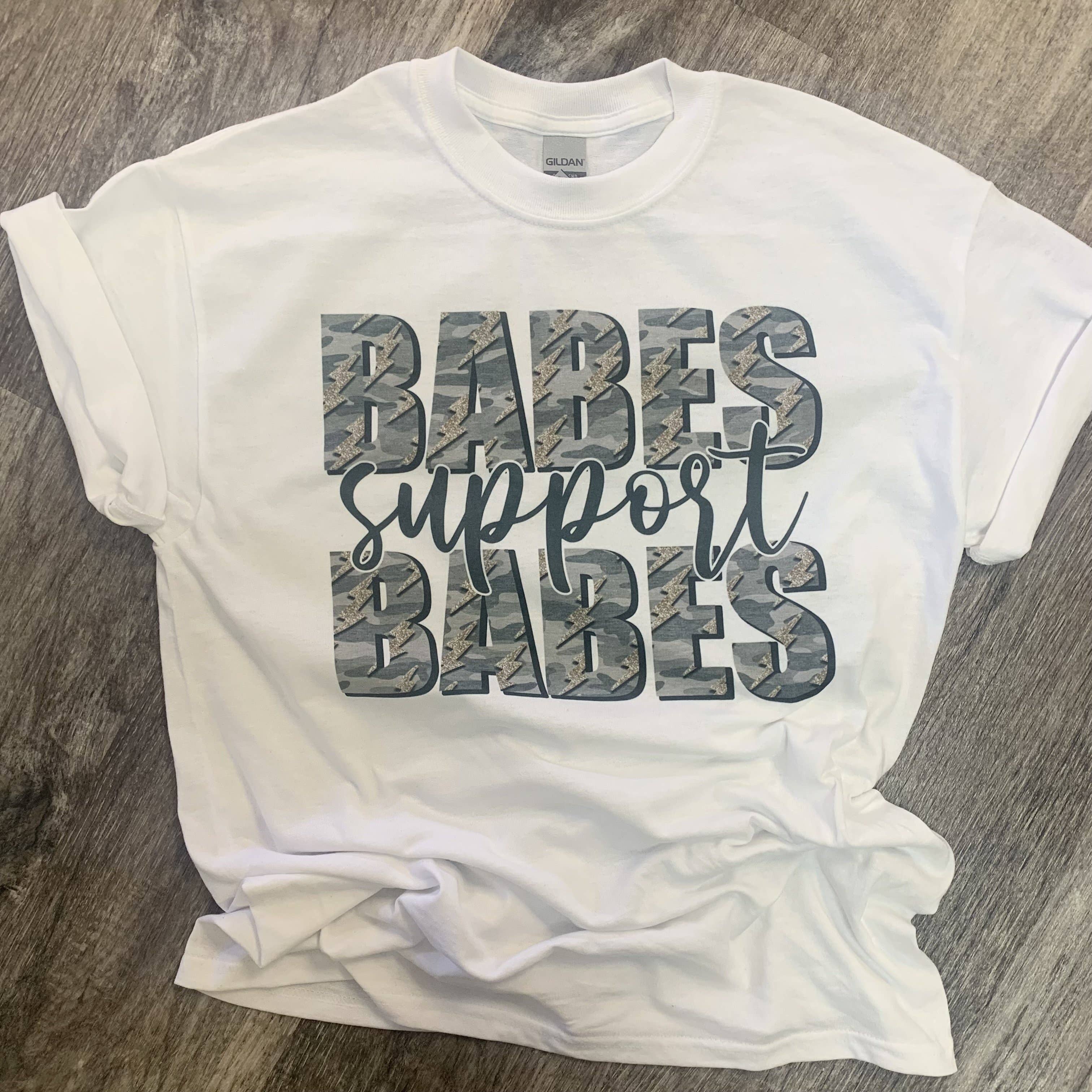 Babes Support On White - Adult & Kids T-Shirts, Sweatshirts & Hoodies apparel design preview 1
