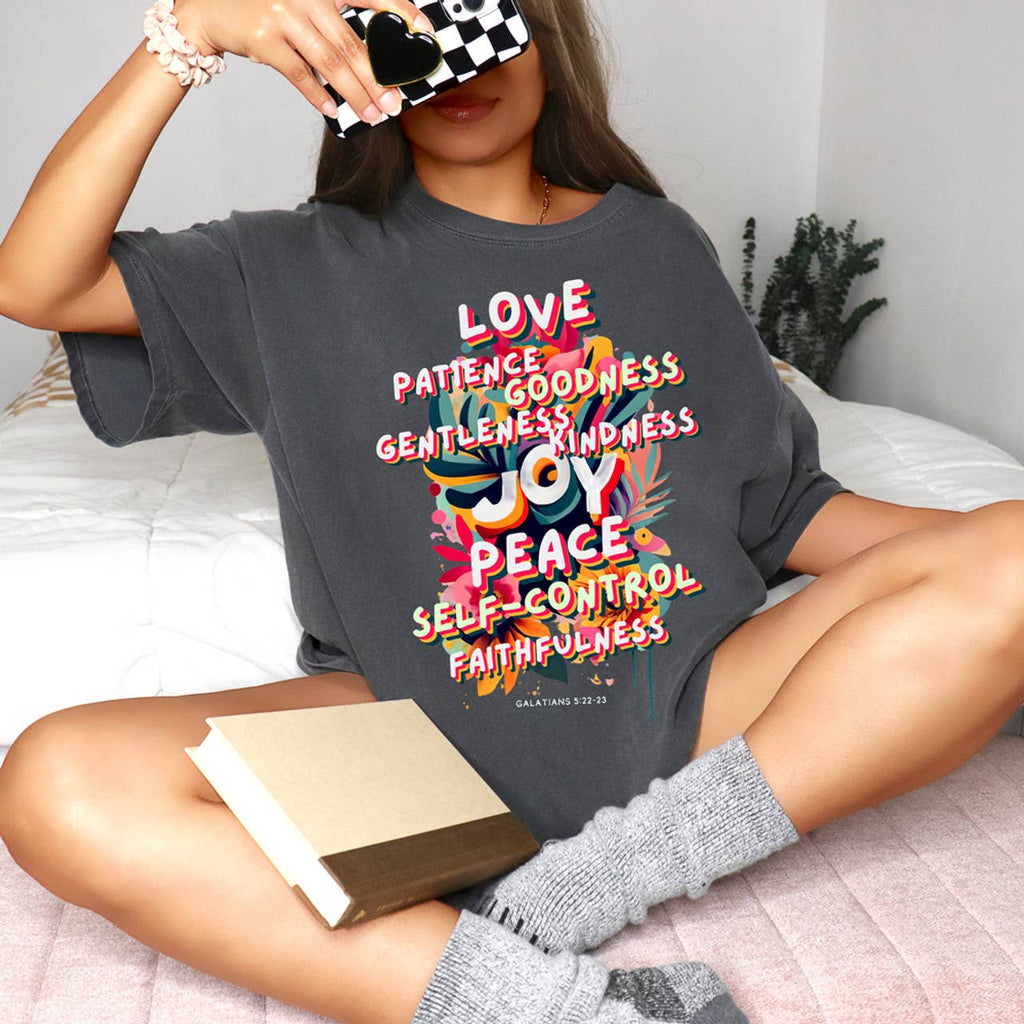 Fruit of the Spirit Boho - Adult & Kids T-Shirts, Sweatshirts & Hoodies apparel design preview 1