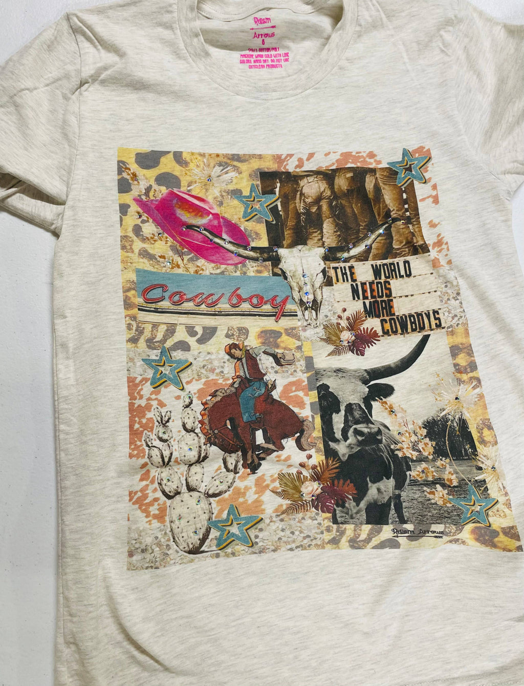 Cowboy Collage - Adult & Kids T-Shirts, Sweatshirts & Hoodies apparel design preview 1
