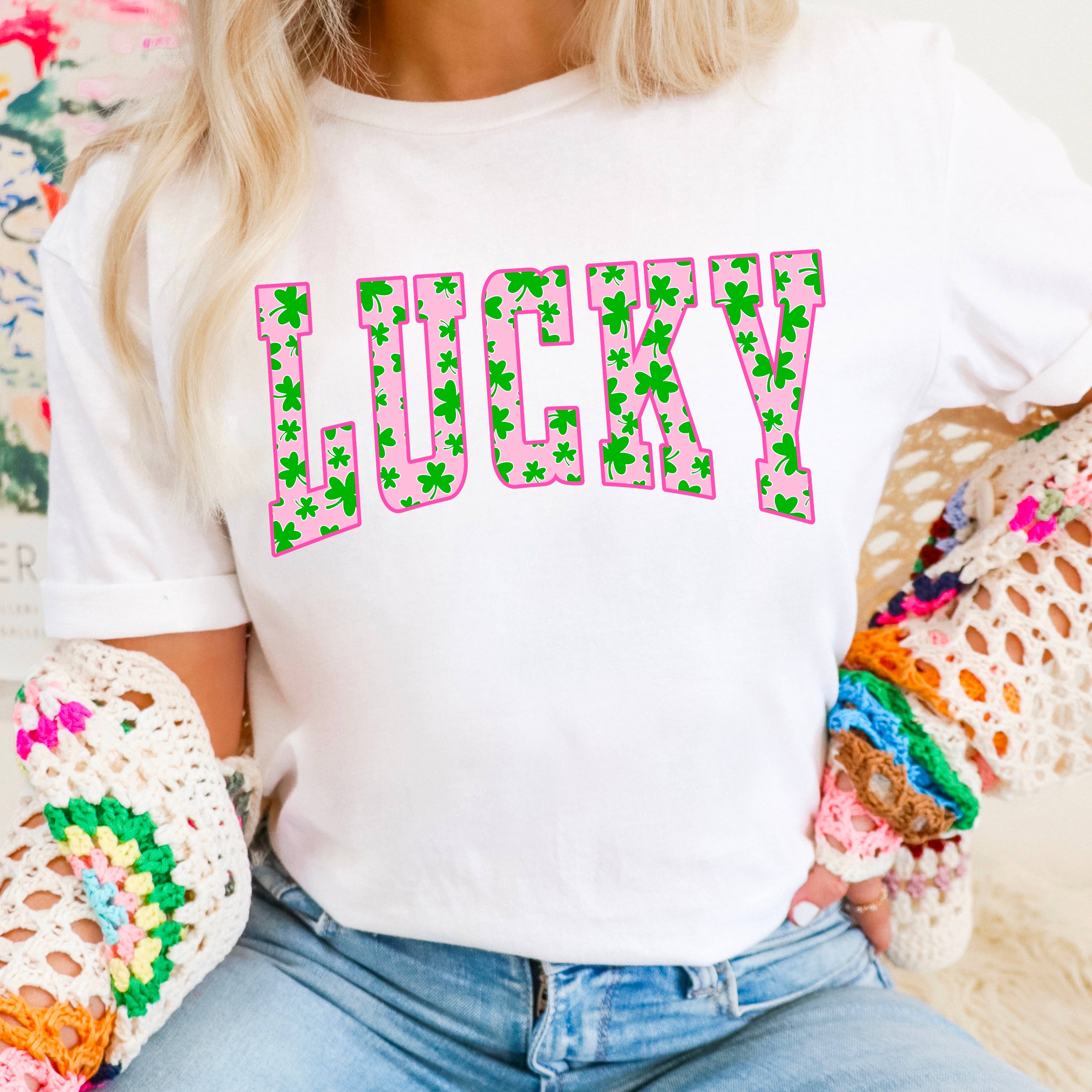 Lucky St. Patrick'S Day Graphic Gildan - Adult & Kids T-Shirts, Sweatshirts & Hoodies apparel design preview 1