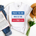 Praise the One V-Neck - Adult & Kids T-Shirts, Sweatshirts & Hoodies apparel design preview 1