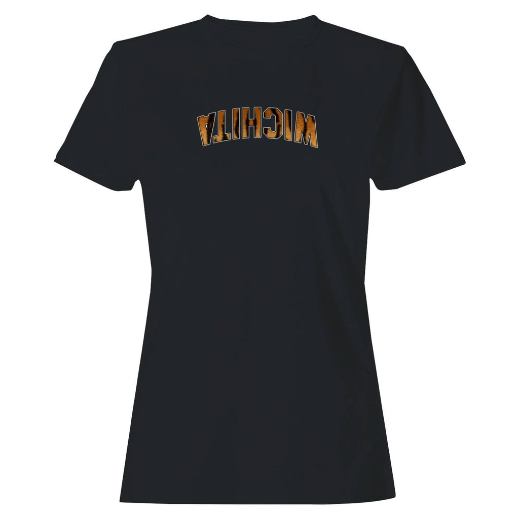 Michigan Tiger Fur Print Arch Text Women's - Adult & Kids T-Shirts, Sweatshirts & Hoodies apparel design preview 1