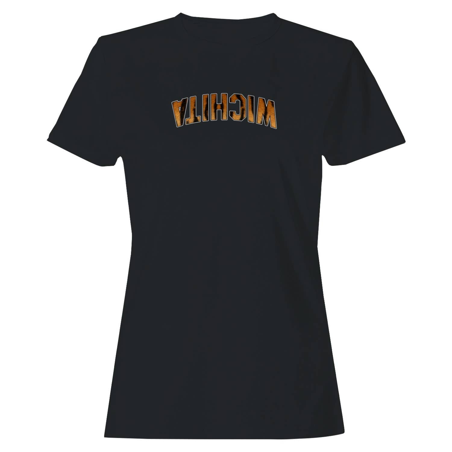 Michigan Tiger Fur Print Arch Text Women's - Adult & Kids T-Shirts, Sweatshirts & Hoodies apparel design preview 1