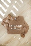 Coffee Lover Club Mineral Washed Graphic - Adult & Kids T-Shirts, Sweatshirts & Hoodies apparel design preview 1