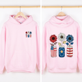 American Jars, USA, Us Flag 4th of July Patriotic - Adult & Kids T-Shirts, Sweatshirts & Hoodies apparel design preview 1