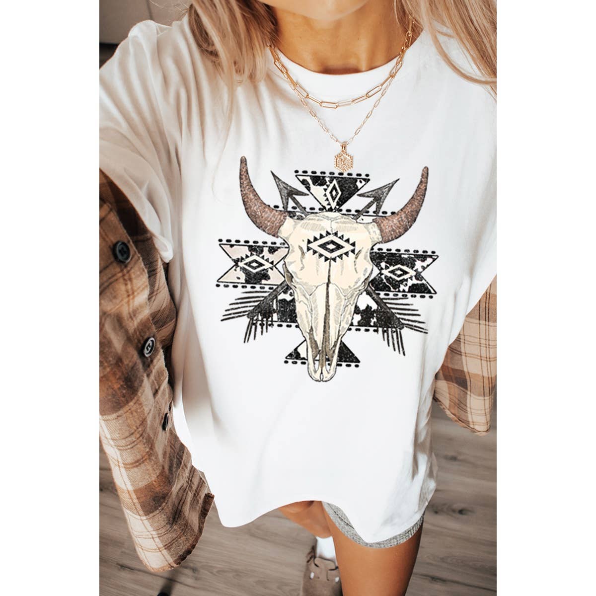 Skull Vintage Graphic Oversized - Adult & Kids T-Shirts, Sweatshirts & Hoodies apparel design preview 1