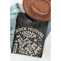 Rock Festival Freedom Mineral Wash - Adult & Kids T-Shirts, Sweatshirts & Hoodies apparel design preview 1