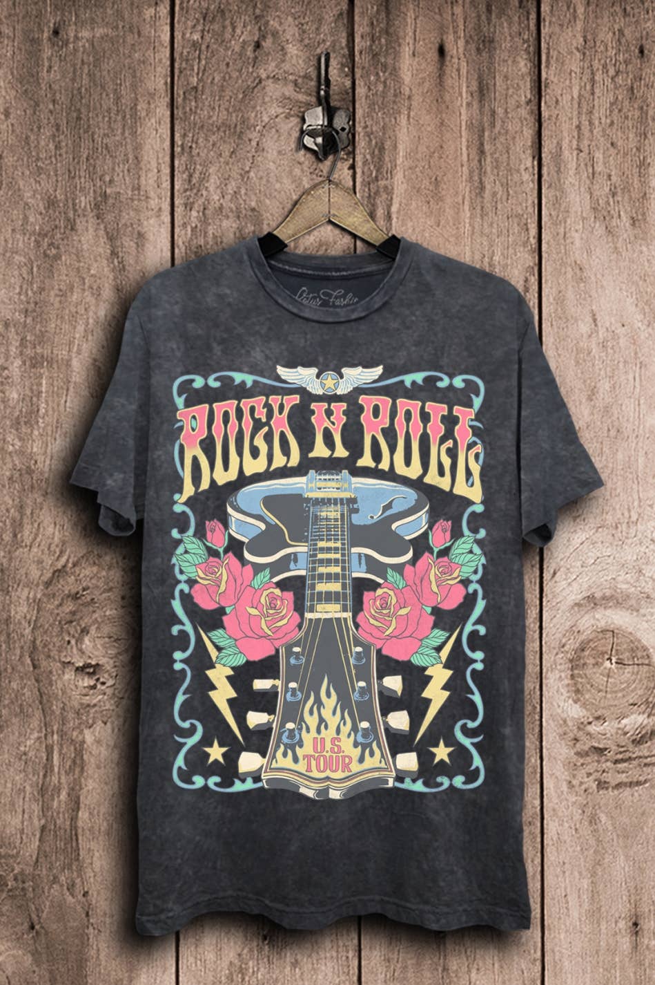 Rock and Roll Us Tour Graphic Top - Adult & Kids T-Shirts, Sweatshirts & Hoodies apparel design preview 1
