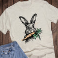 Easter Bunny and Carrot Graphic - Adult & Kids T-Shirts, Sweatshirts & Hoodies apparel design preview 1