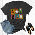 Retro Halloween Fall Stamps Graphic - Adult & Kids T-Shirts, Sweatshirts & Hoodies apparel design preview 1