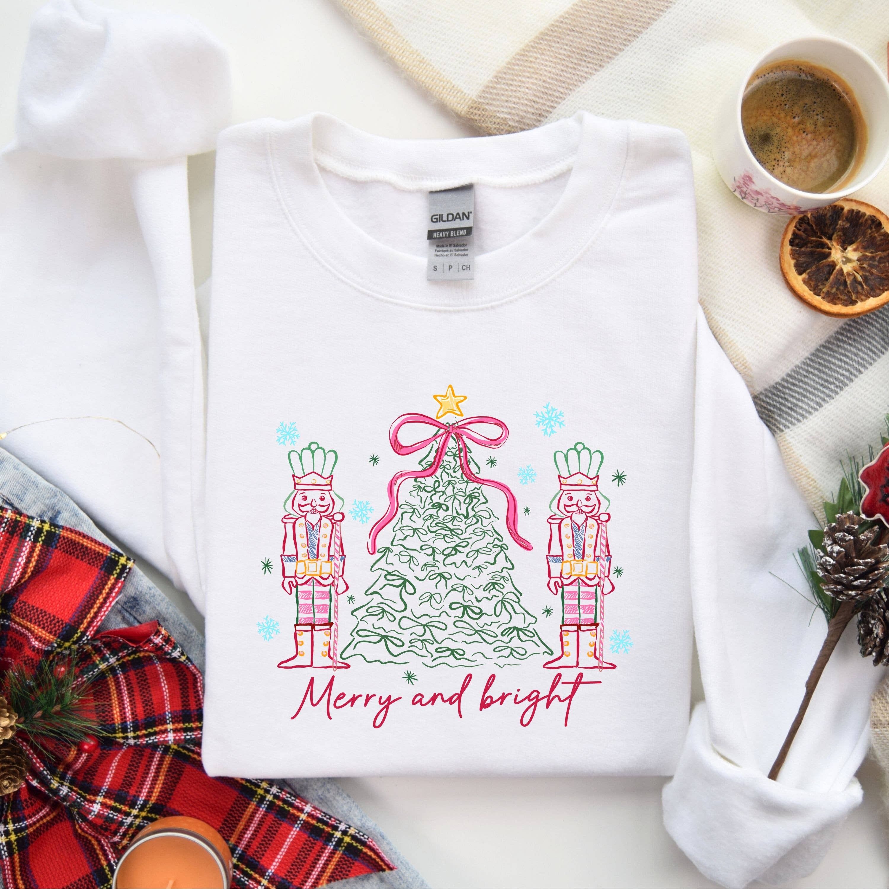 Christmas Apparel, Cowboys, Cocktails - Adult & Kids T-Shirts, Sweatshirts & Hoodies apparel design preview 1