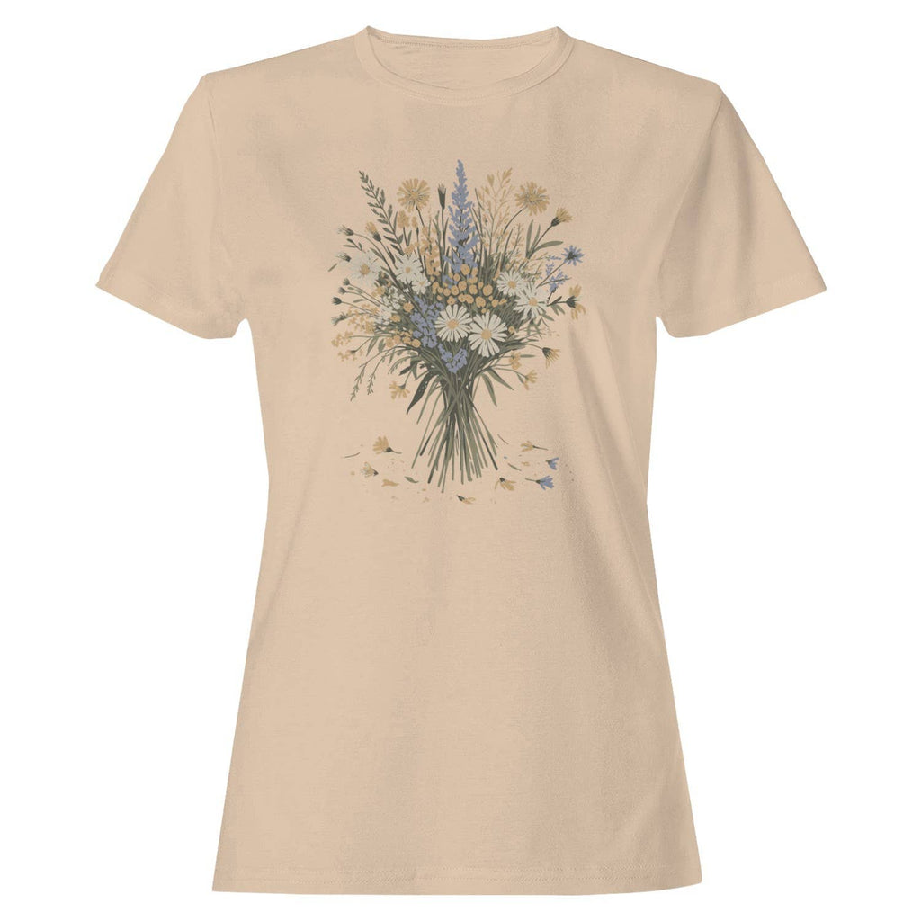 Vintage Wildflower Bouquet Women's - Adult & Kids T-Shirts, Sweatshirts & Hoodies apparel design preview 1