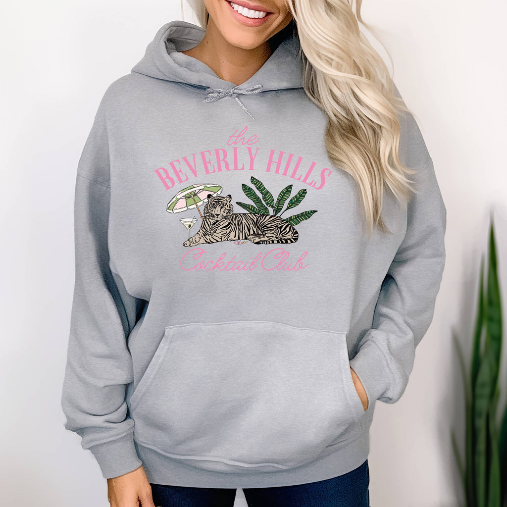 Beverly Hills Social Club, Cocktail - Adult & Kids T-Shirts, Sweatshirts & Hoodies apparel design preview 1