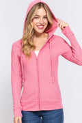 SI-16954 Fittted Zip Up W/Kangaroo Pocket Thermal Jac - Adult & Kids T-Shirts, Sweatshirts & Hoodies apparel design preview 1