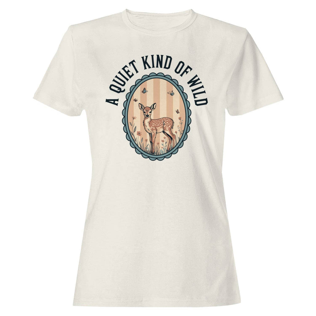 Quiet Wild Deer Nature Women's - Adult & Kids T-Shirts, Sweatshirts & Hoodies apparel design preview 1