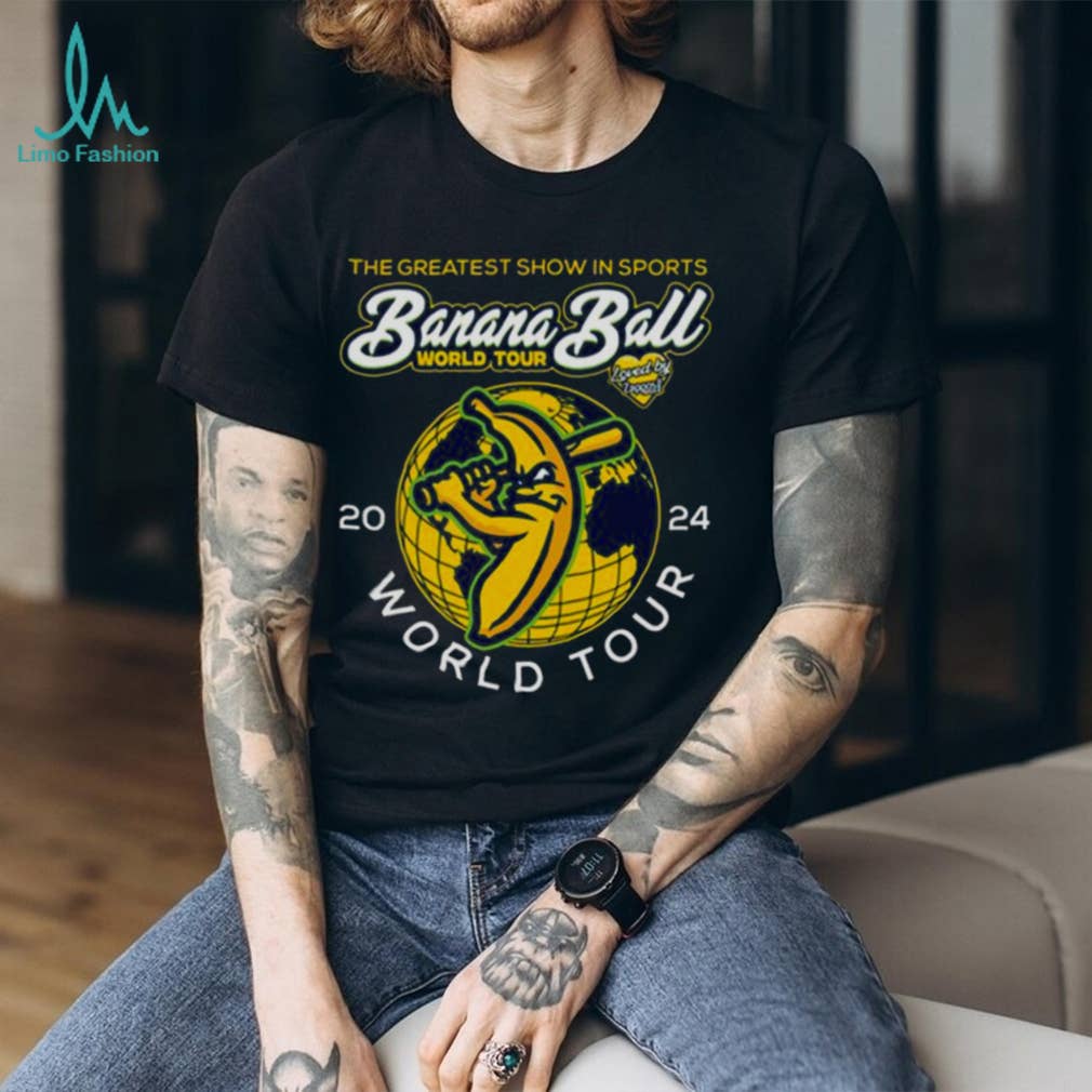The Greatest Show in Sports Banana Ball World Tour - Adult & Kids T-Shirts, Sweatshirts & Hoodies apparel design preview 1