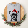 Frenchie, Santa, French Bulldog, Christmas, Dog Pet - Adult & Kids T-Shirts, Sweatshirts & Hoodies apparel design preview 1