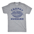 Trophy Husband Mounted Fish Men's - Adult & Kids T-Shirts, Sweatshirts & Hoodies apparel design preview 1