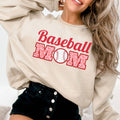 Baseball Mom Game Day Vibes Leopard Print - Adult & Kids T-Shirts, Sweatshirts & Hoodies apparel design preview 1