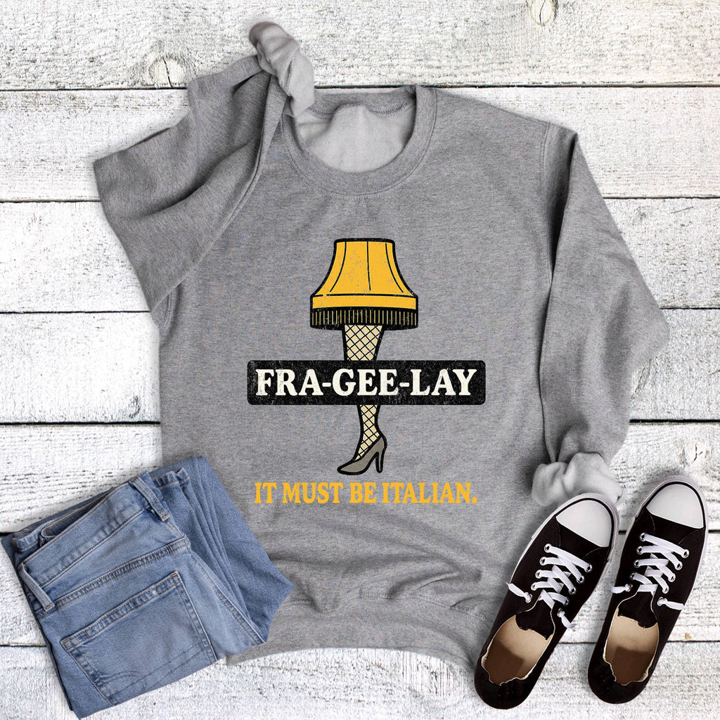 Christmas Funny Leg Lamp - Adult & Kids T-Shirts, Sweatshirts & Hoodies apparel design preview 1
