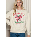 Candy Cane Christmas Club Crewneck - Adult & Kids T-Shirts, Sweatshirts & Hoodies apparel design preview 1