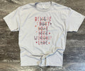 Believe Like Mary Valentine Edition Silver - Adult & Kids T-Shirts, Sweatshirts & Hoodies apparel design preview 1