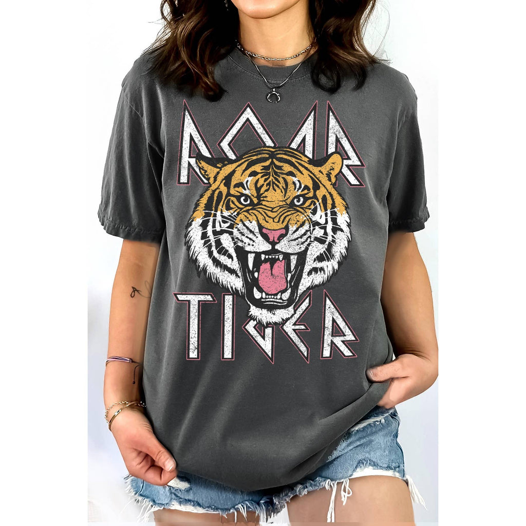Roar Tiger - Adult & Kids T-Shirts, Sweatshirts & Hoodies apparel design preview 1