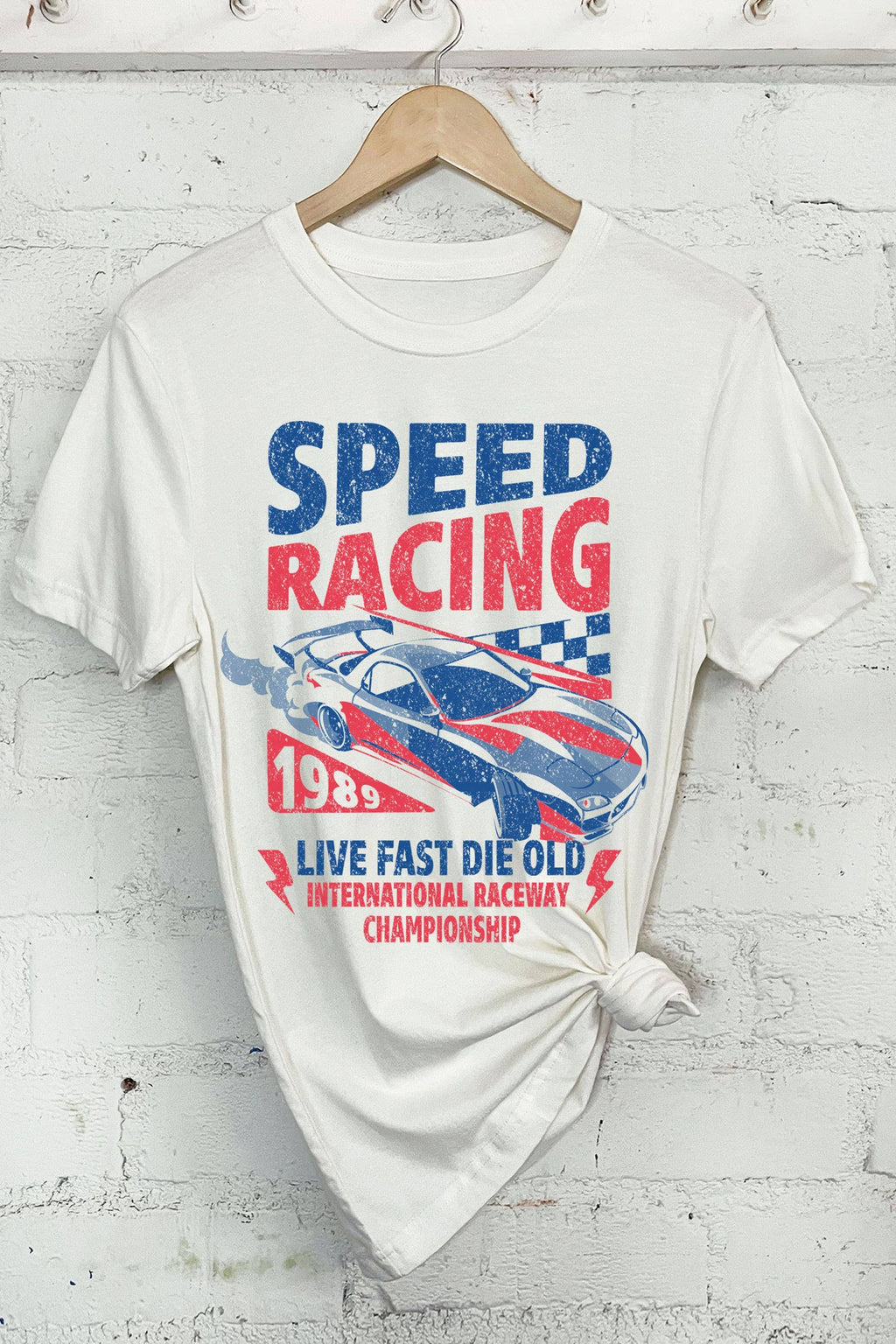 Speed Racing Car Graphic - Adult & Kids T-Shirts, Sweatshirts & Hoodies apparel design preview 1