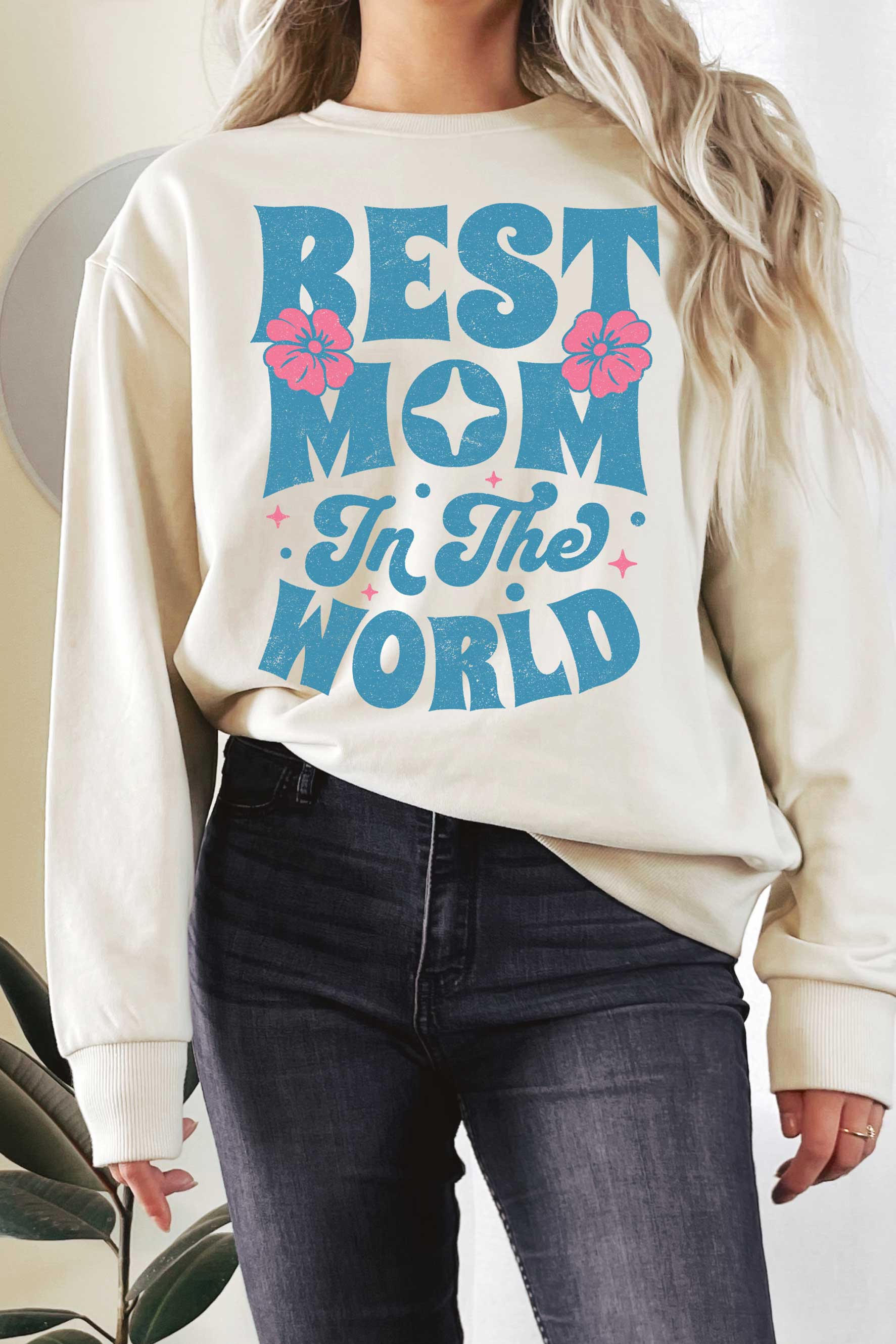 Best Mom in the World Graphix Terry - Adult & Kids T-Shirts, Sweatshirts & Hoodies apparel design preview 1