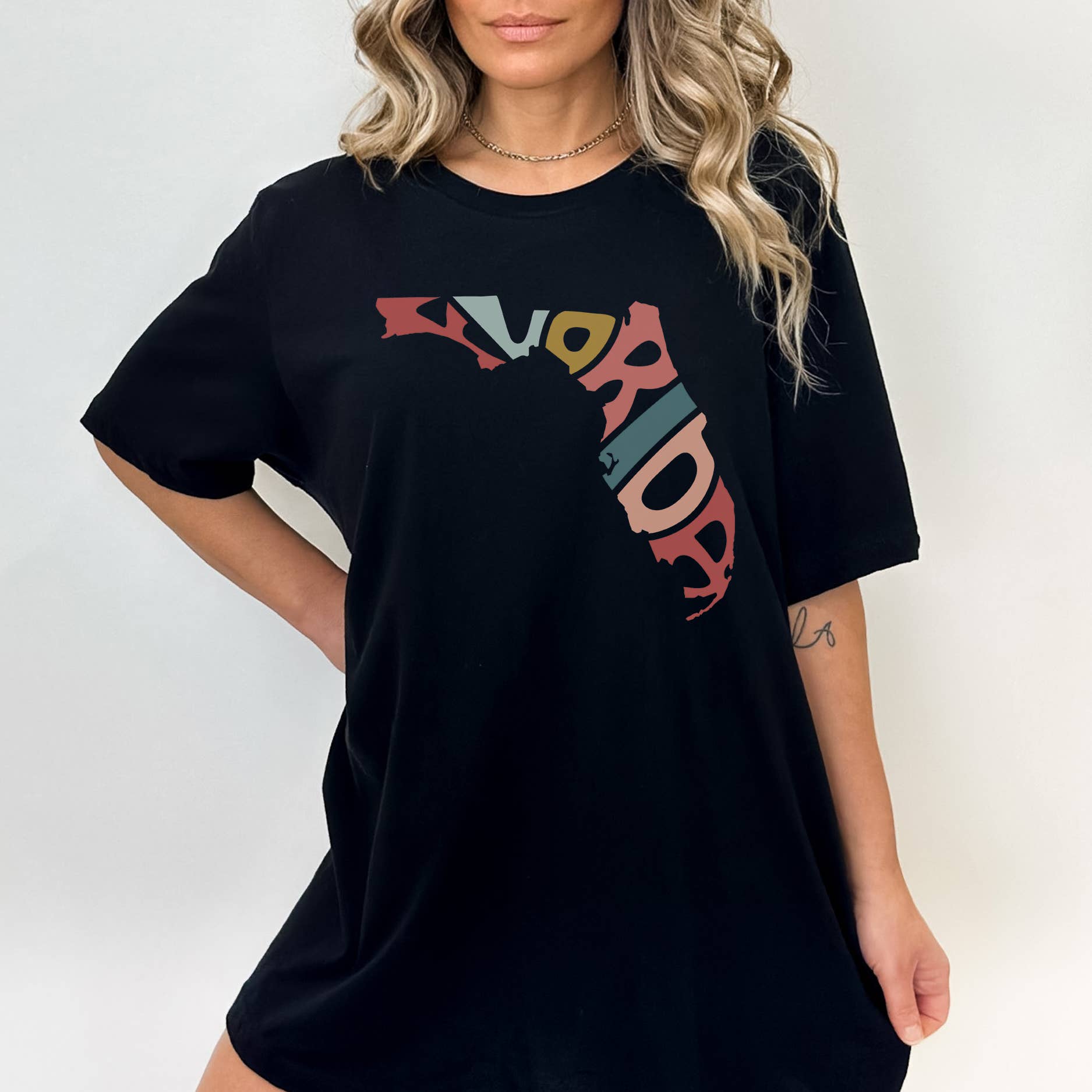 State Shape Graphic Choose Black or White - Adult & Kids T-Shirts, Sweatshirts & Hoodies apparel design preview 1