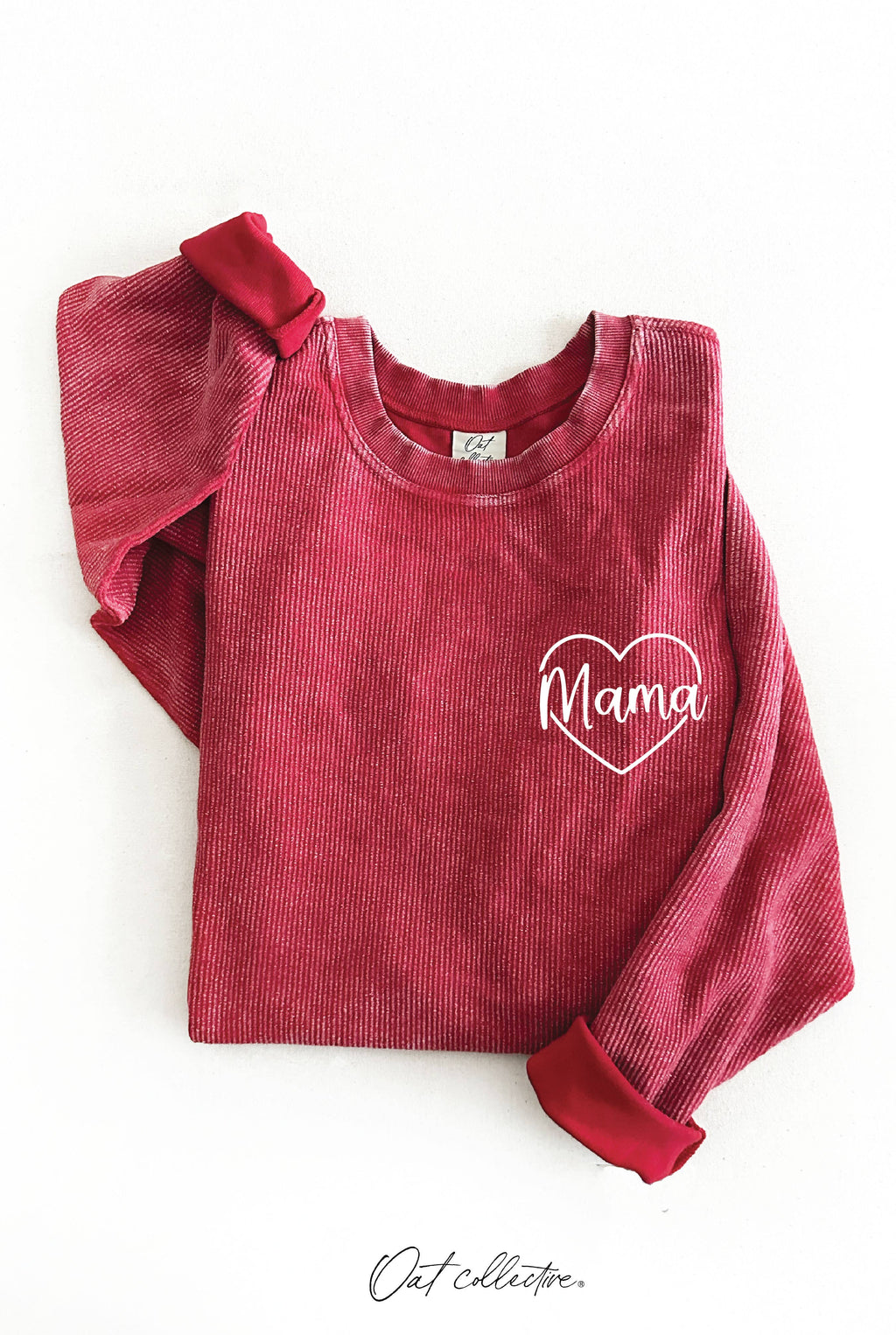Mama Heart Thermal Vintage - Adult & Kids T-Shirts, Sweatshirts & Hoodies apparel design preview 1