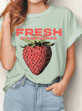 Fresh Strawberry Graphic - Adult & Kids T-Shirts, Sweatshirts & Hoodies apparel design preview 1