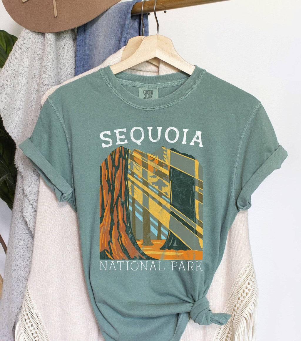 Sequoia National Park Wh Vintage - Adult & Kids T-Shirts, Sweatshirts & Hoodies apparel design preview 1