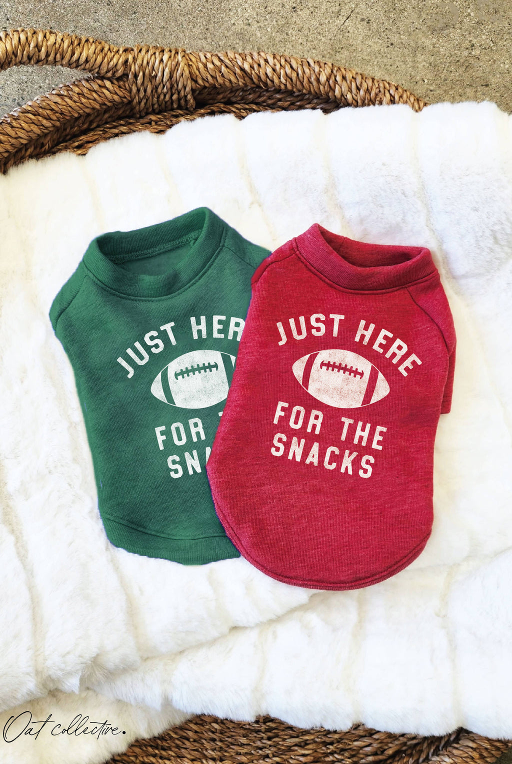 Just Here For the Snacks Pet Graphic - Adult & Kids T-Shirts, Sweatshirts & Hoodies apparel design preview 1