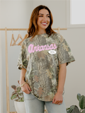 Arkansas Established Script Camo - Adult & Kids T-Shirts, Sweatshirts & Hoodies apparel design preview 1