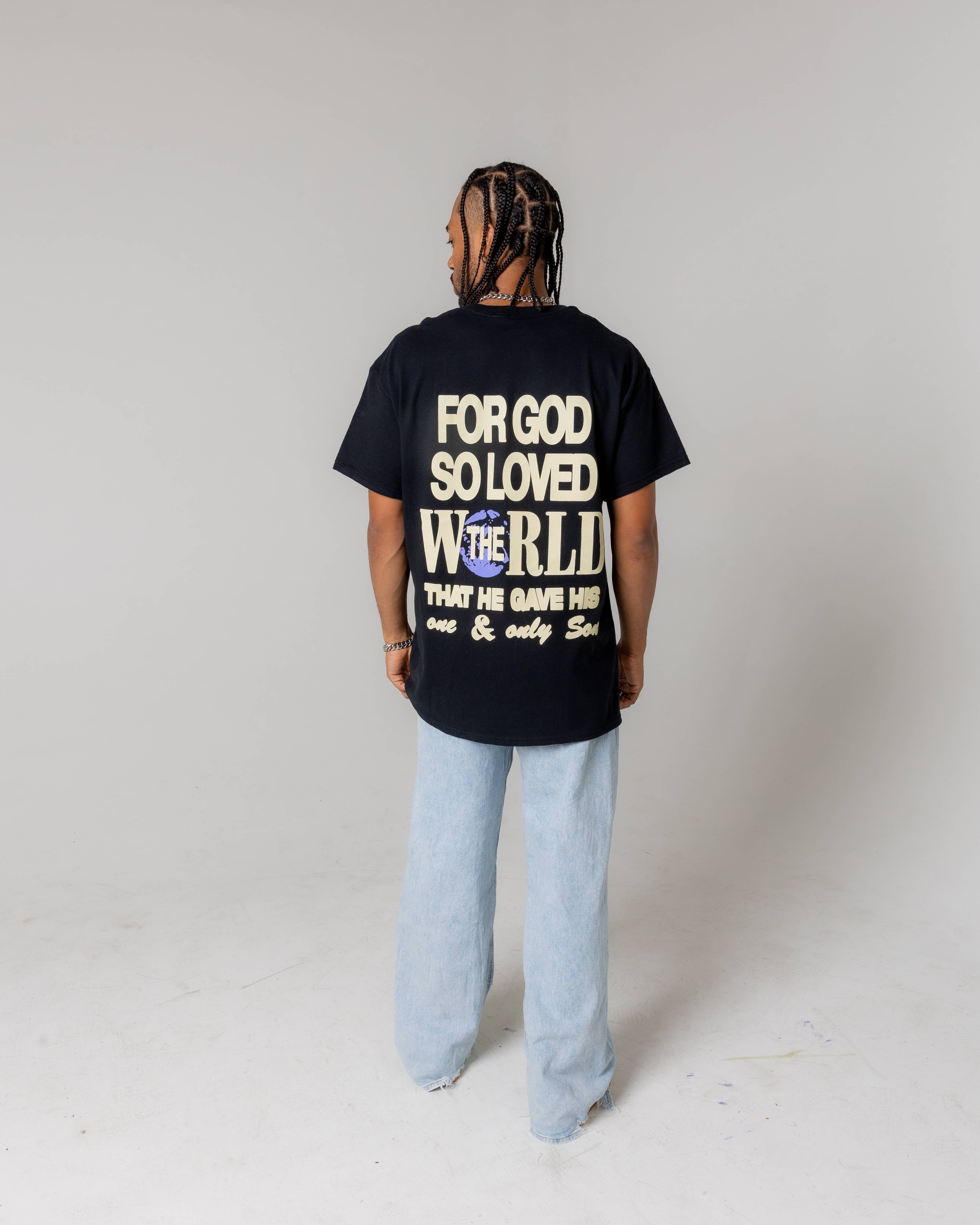 "For God So Loved the World" - Adult & Kids T-Shirts, Sweatshirts & Hoodies apparel design preview 1