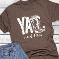 Western Faith Y'all Need Jesus Boots Graphic - Adult & Kids T-Shirts, Sweatshirts & Hoodies apparel design preview 1