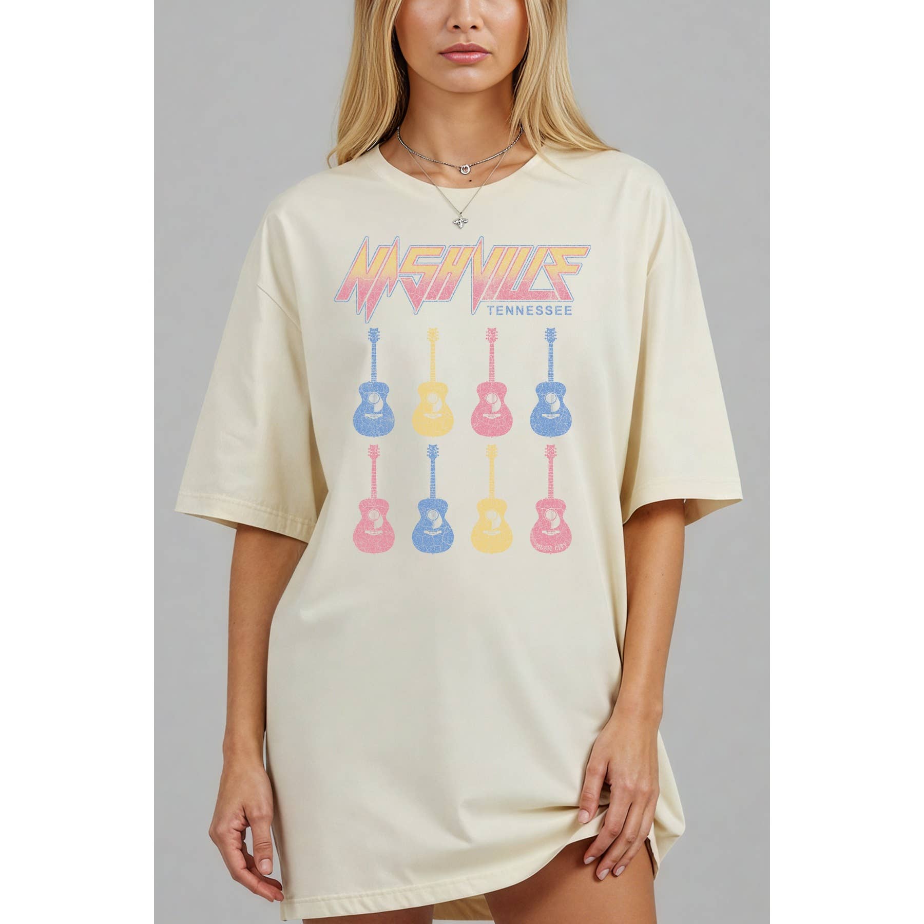 Nashville Tennessee Oversized - Adult & Kids T-Shirts, Sweatshirts & Hoodies apparel design preview 1