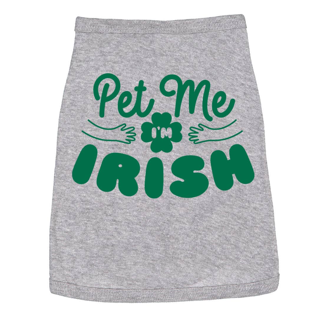 Pet Me I'm Irish Dog - Adult & Kids T-Shirts, Sweatshirts & Hoodies apparel design preview 1